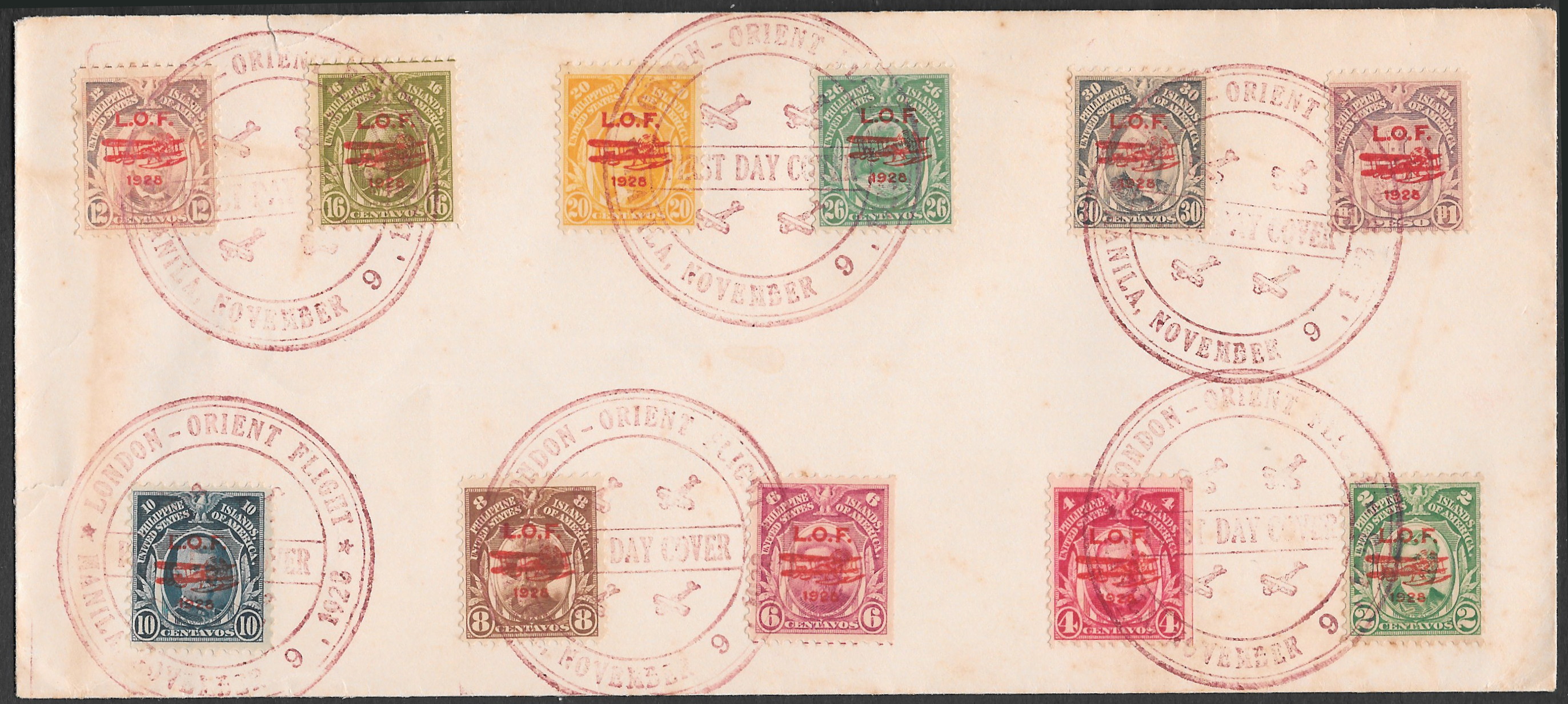Philippines 1928 First Day Cover 